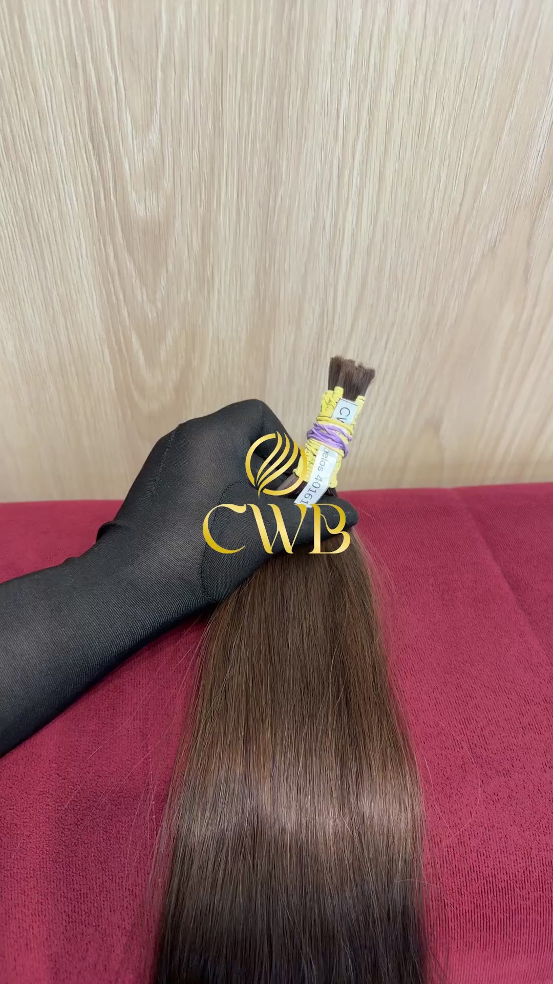Cabelo Loiro Natural Escuro 68cm 75g Brasileiro do Sul