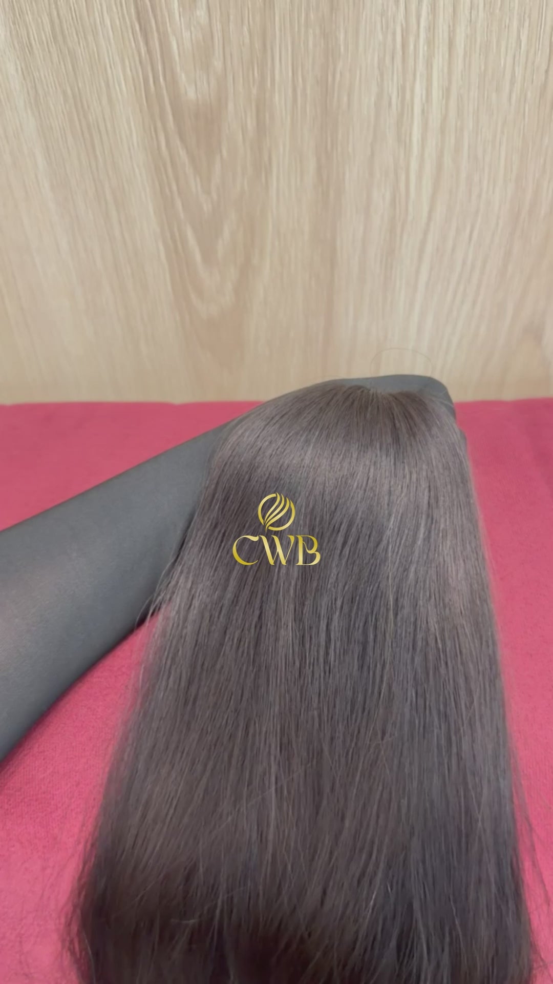 Cabelo Castanho Natural Médio 66cm 136g Brasileiro do Sul