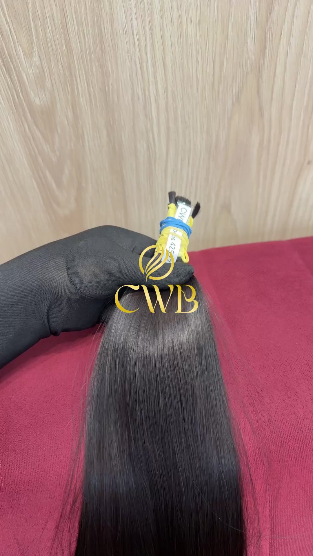 Cabelo Castanho Natural Médio 60cm 84g Brasileiro do Sul