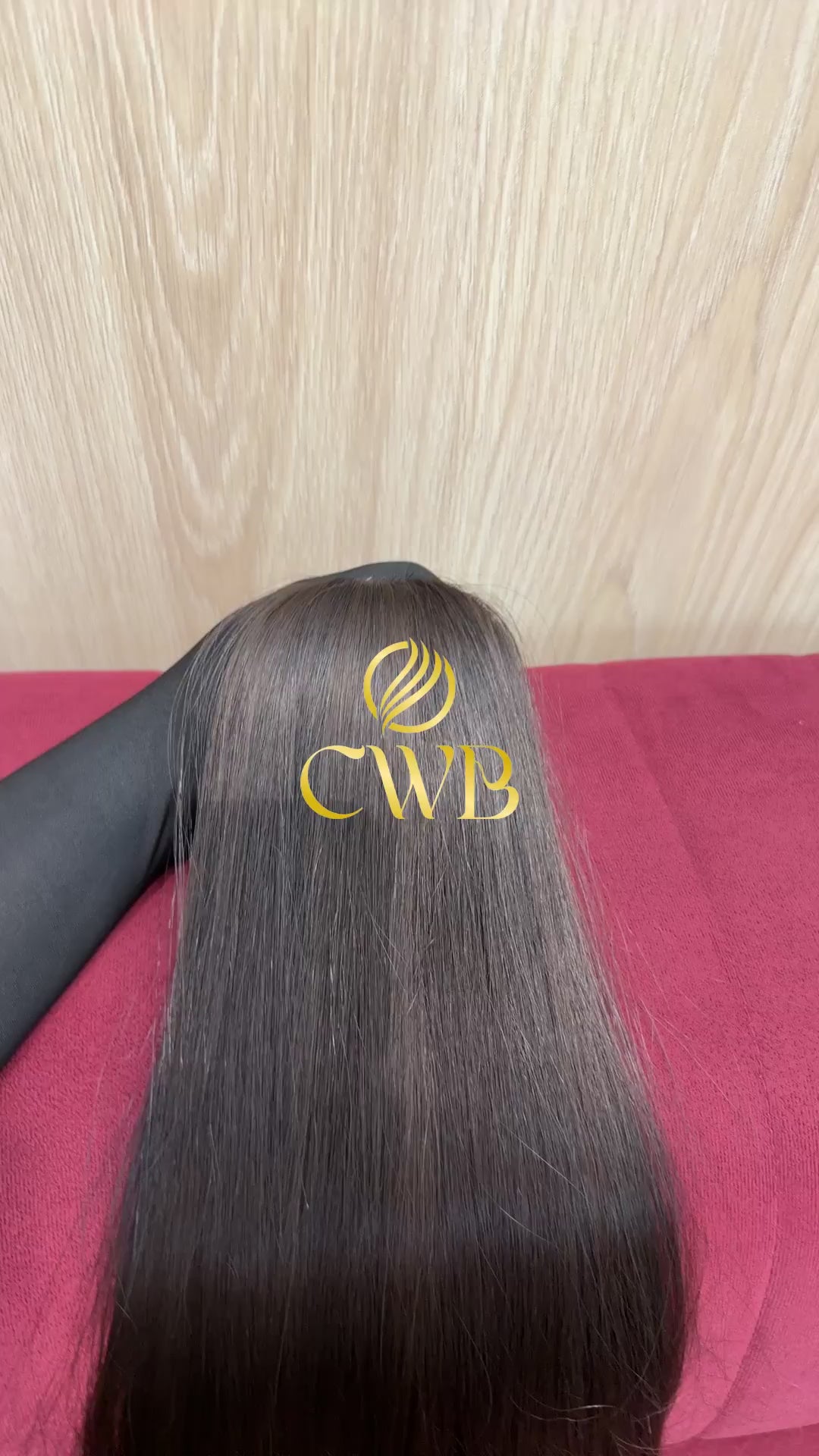 Cabelo Castanho Natural Claro 68cm 148g Brasileiro do Sul