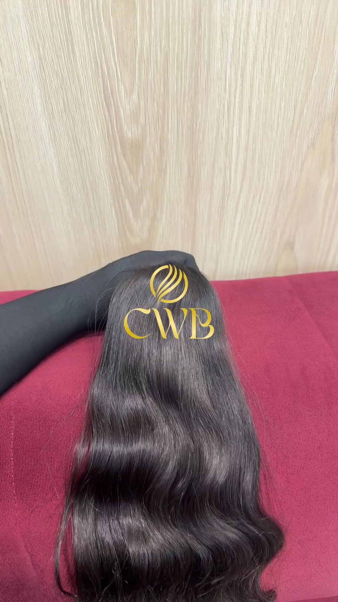 Cabelo Castanho Natural Escuro 45cm 97g Brasileiro do Sul