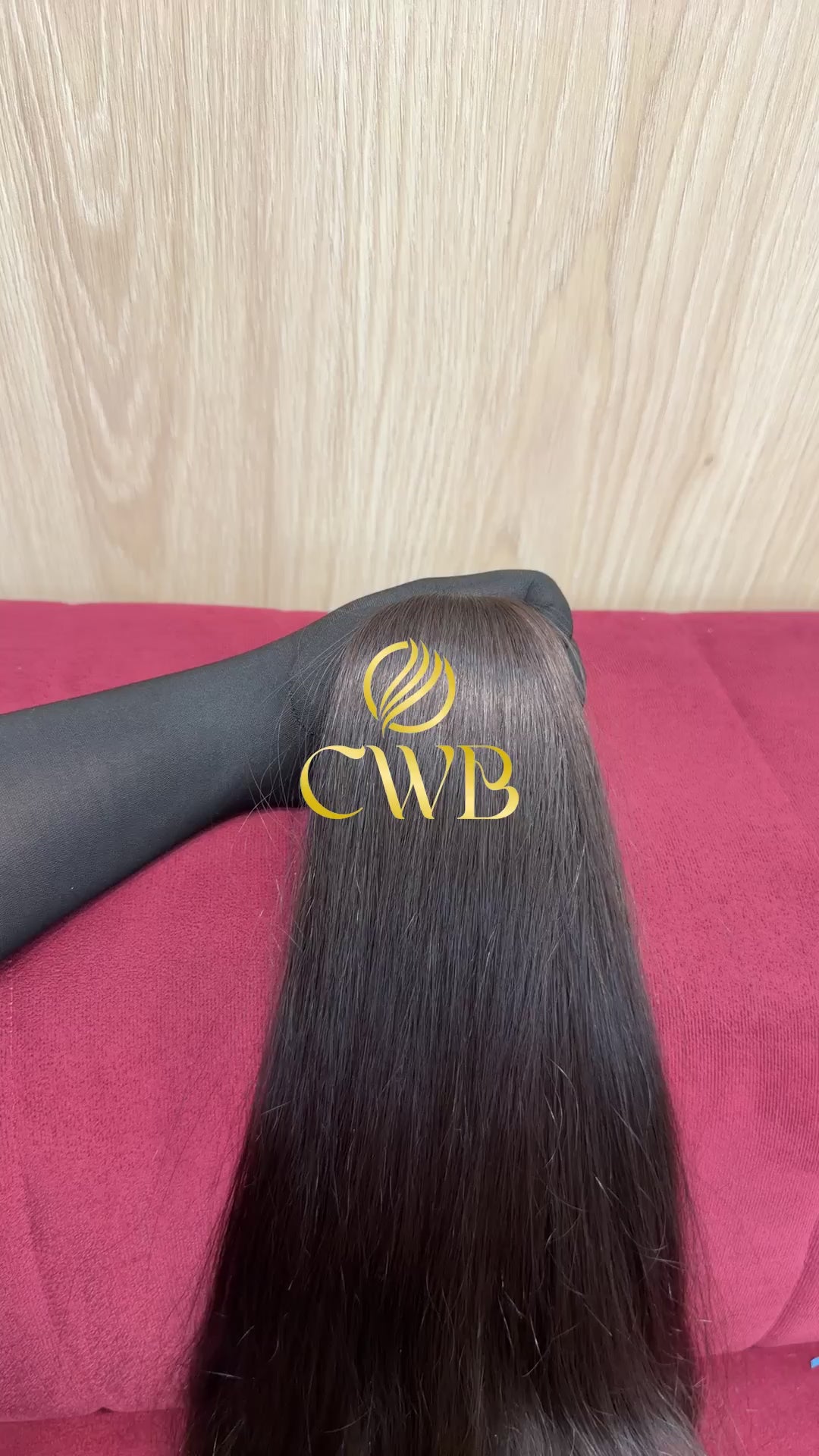 Cabelo Castanho Natural Médio 70cm 149g Brasileiro do Sul