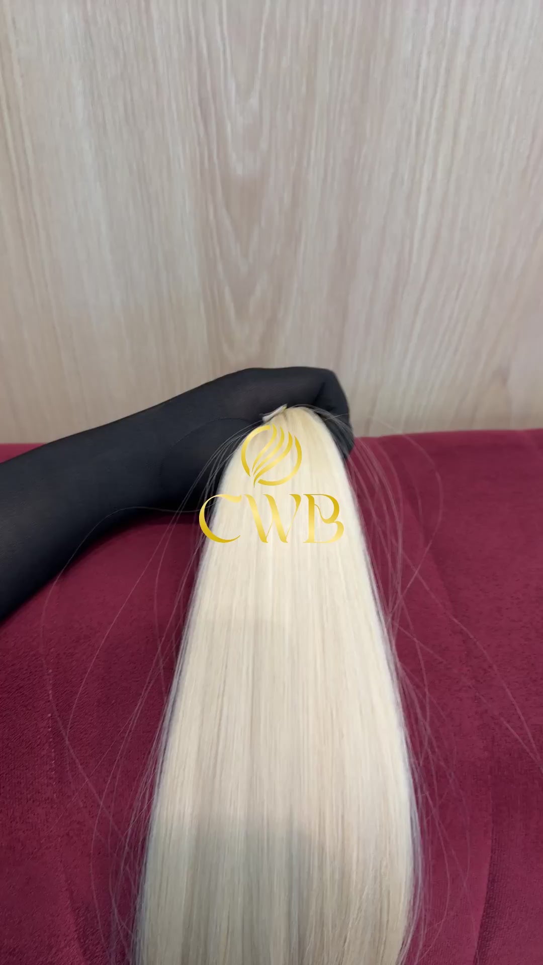 Cabelo Loiro Descolorido Global 56cm 142g Brasileiro do Sul