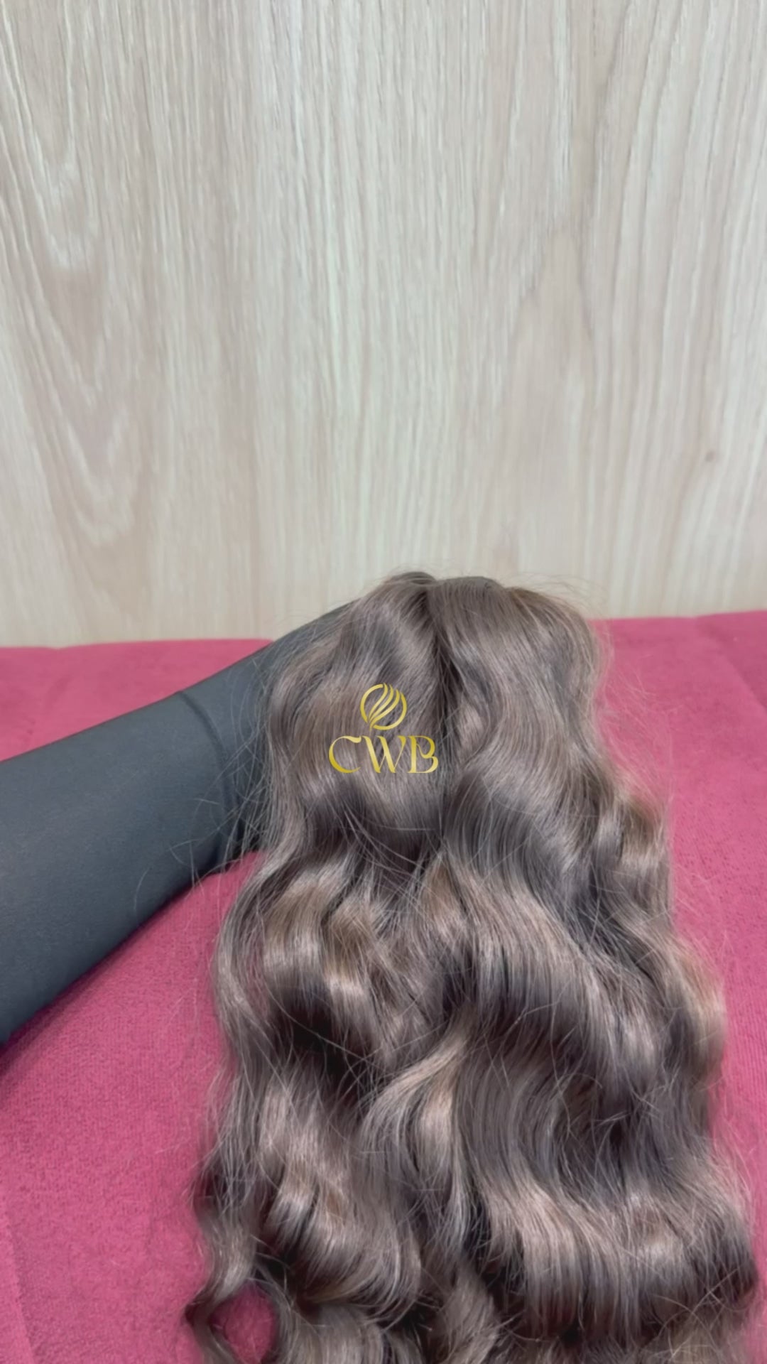 Cabelo Loiro Natural Escuro 51cm 93g Brasileiro do Sul