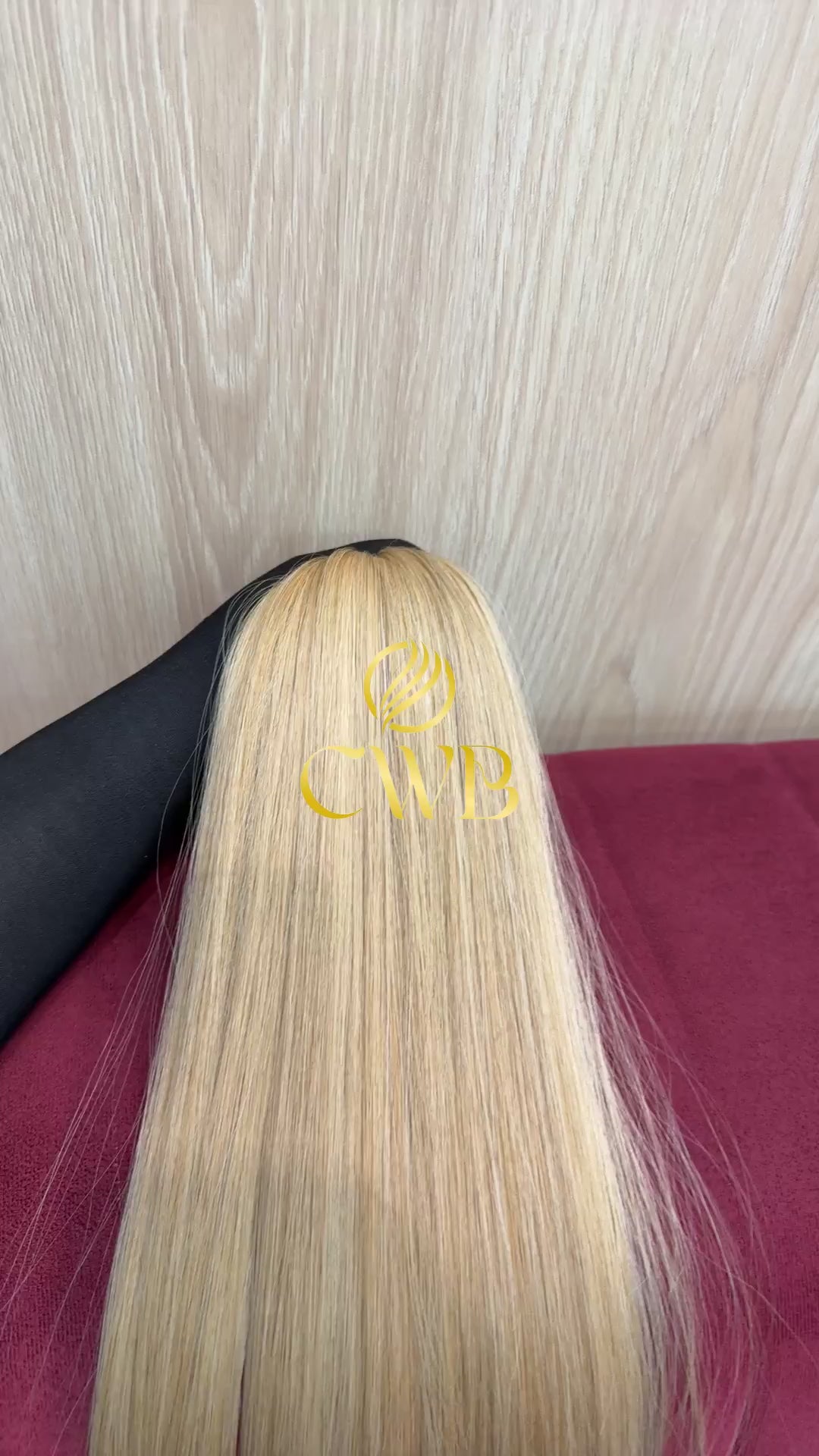 Cabelo Loiro Descolorido Dourado 71cm 129g Brasileiro do Sul