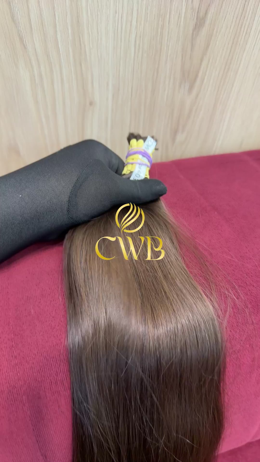 Cabelo Loiro Natural Escuro 64cm 101g Brasileiro do Sul