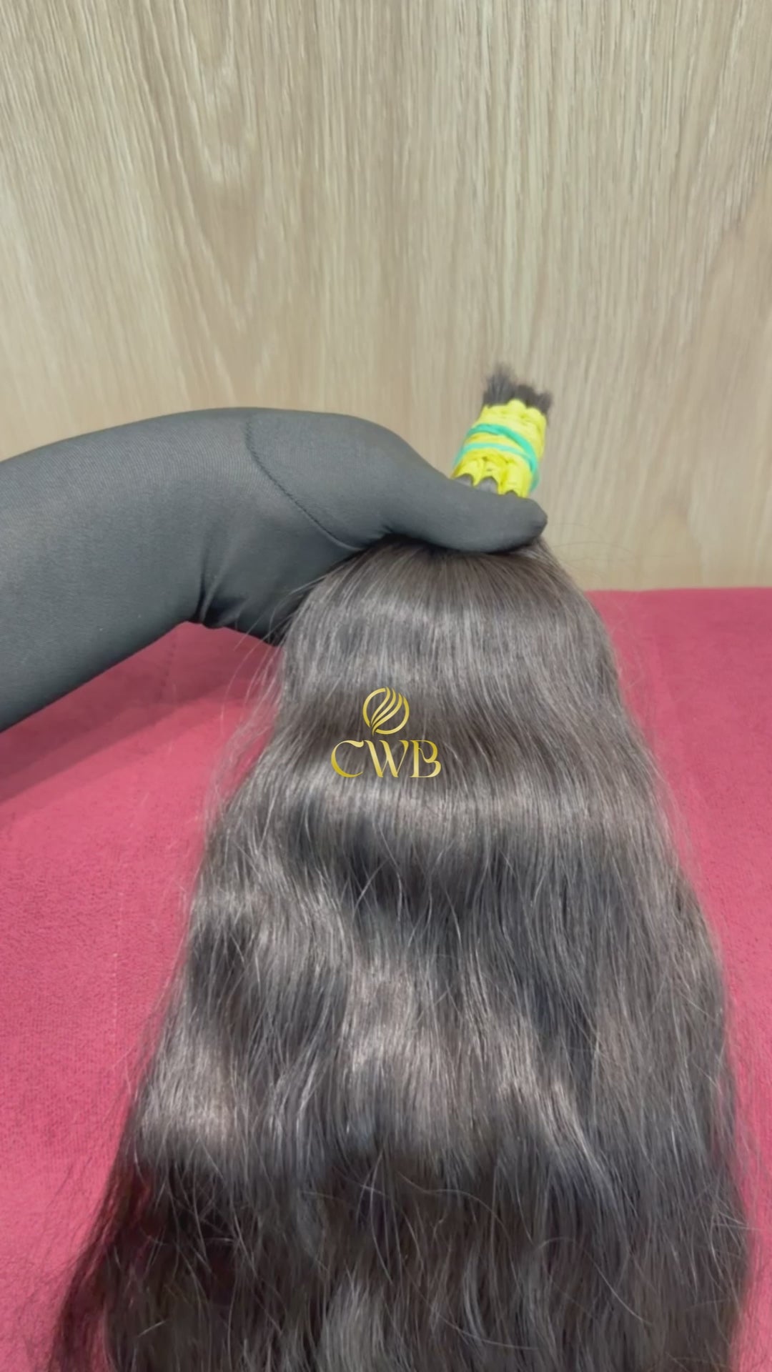 Cabelo Castanho Natural Médio 70cm 166g Brasileiro do Sul