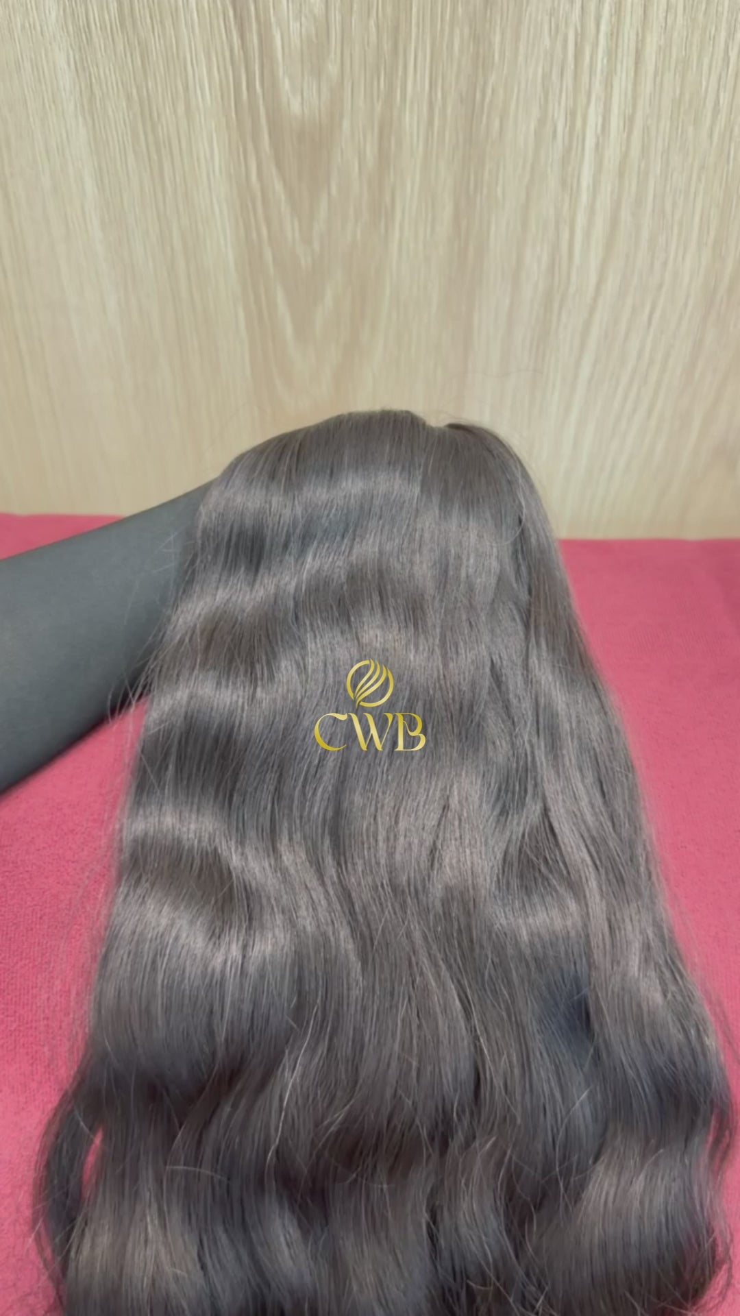 Cabelo Castanho Natural Médio 58cm 191g Brasileiro do Sul