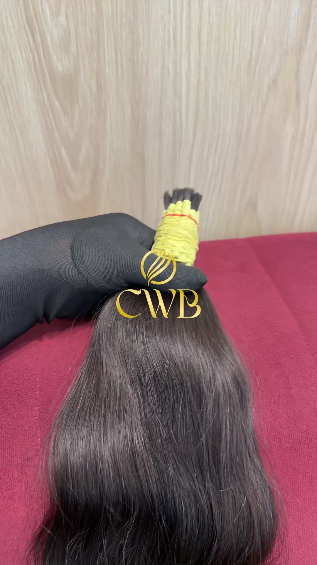 Cabelo Castanho Natural Escuro 39cm 133g Brasileiro do Sul