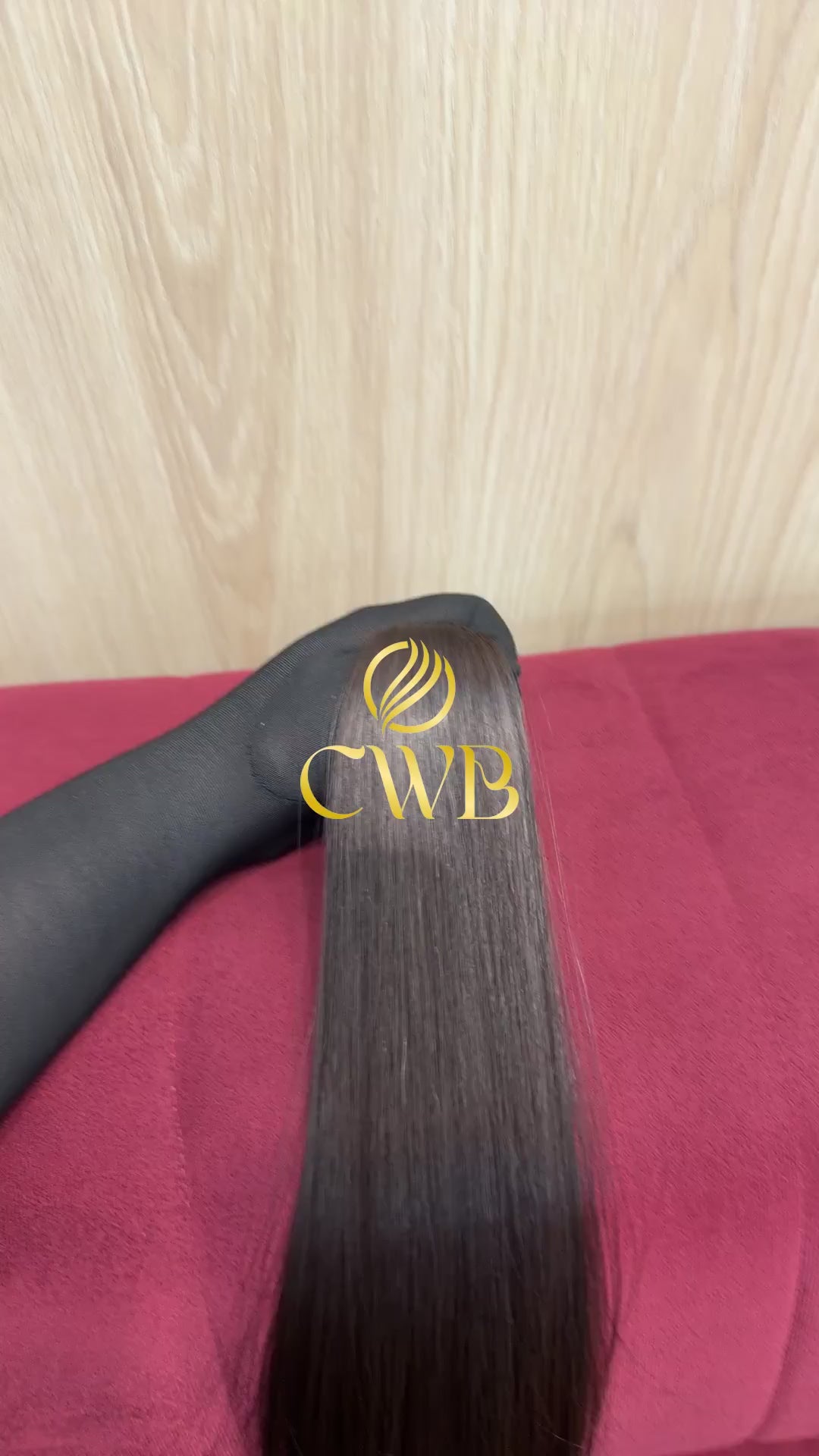 Cabelo Castanho Natural Médio 63cm 83g Brasileiro do Sul