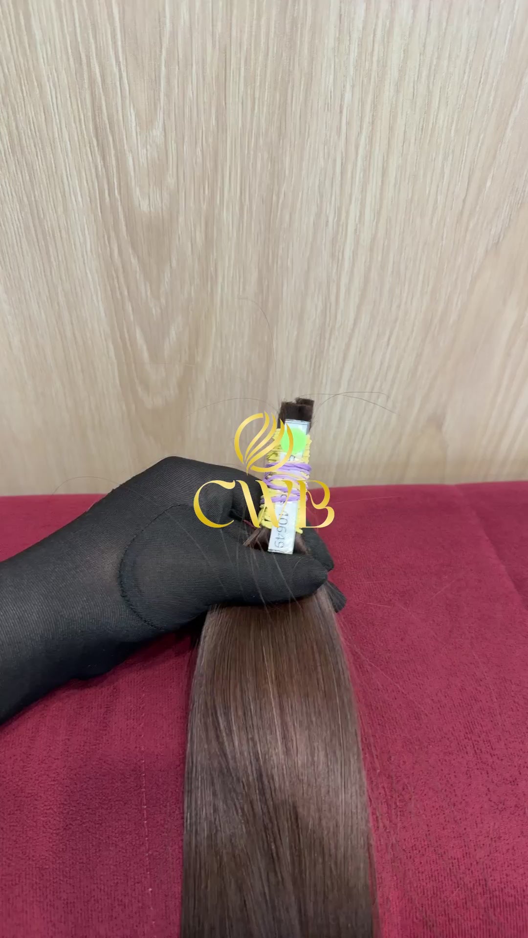 Cabelo Loiro Escuro Natural 67cm 62g Brasileiro do Sul