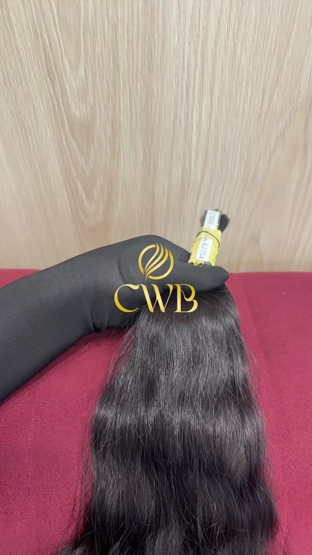 Cabelo Castanho Escuro 56cm 84g Brasileiro do Sul