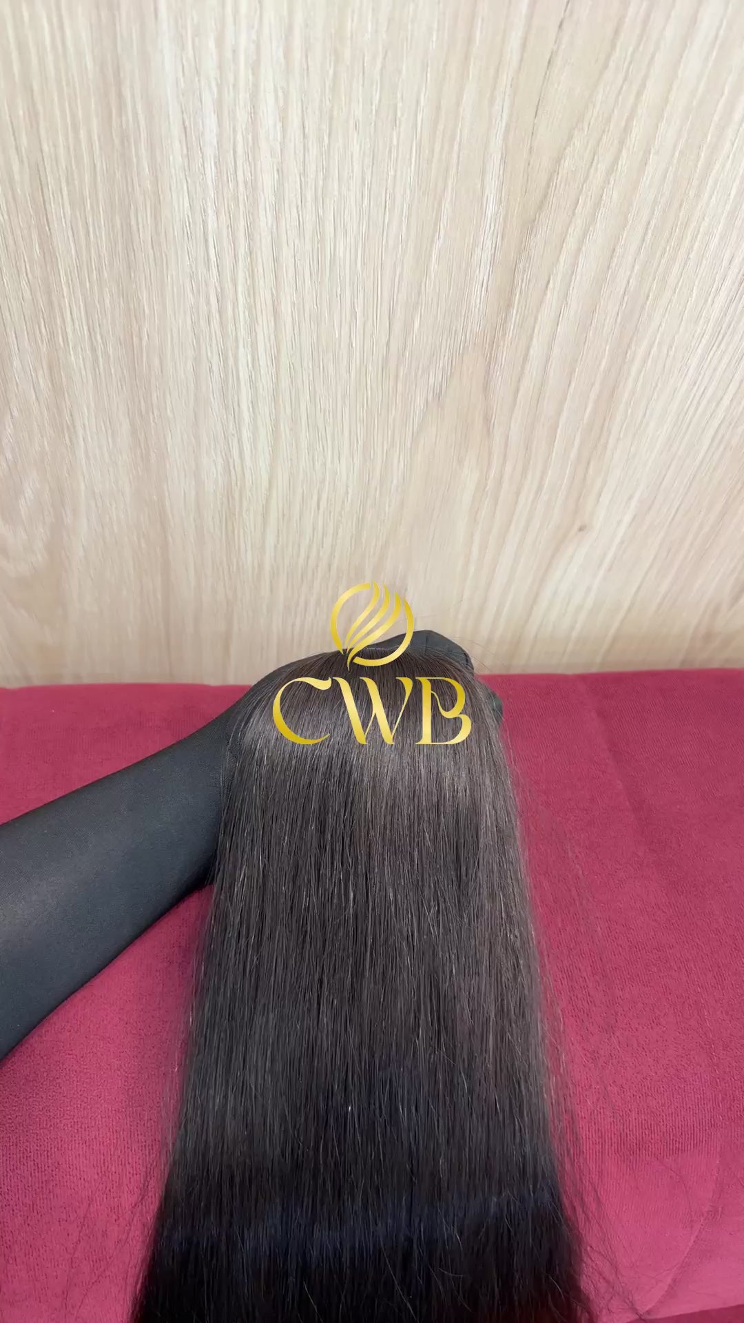Cabelo Castanho Médio 72cm 134g Brasileiro do Sul