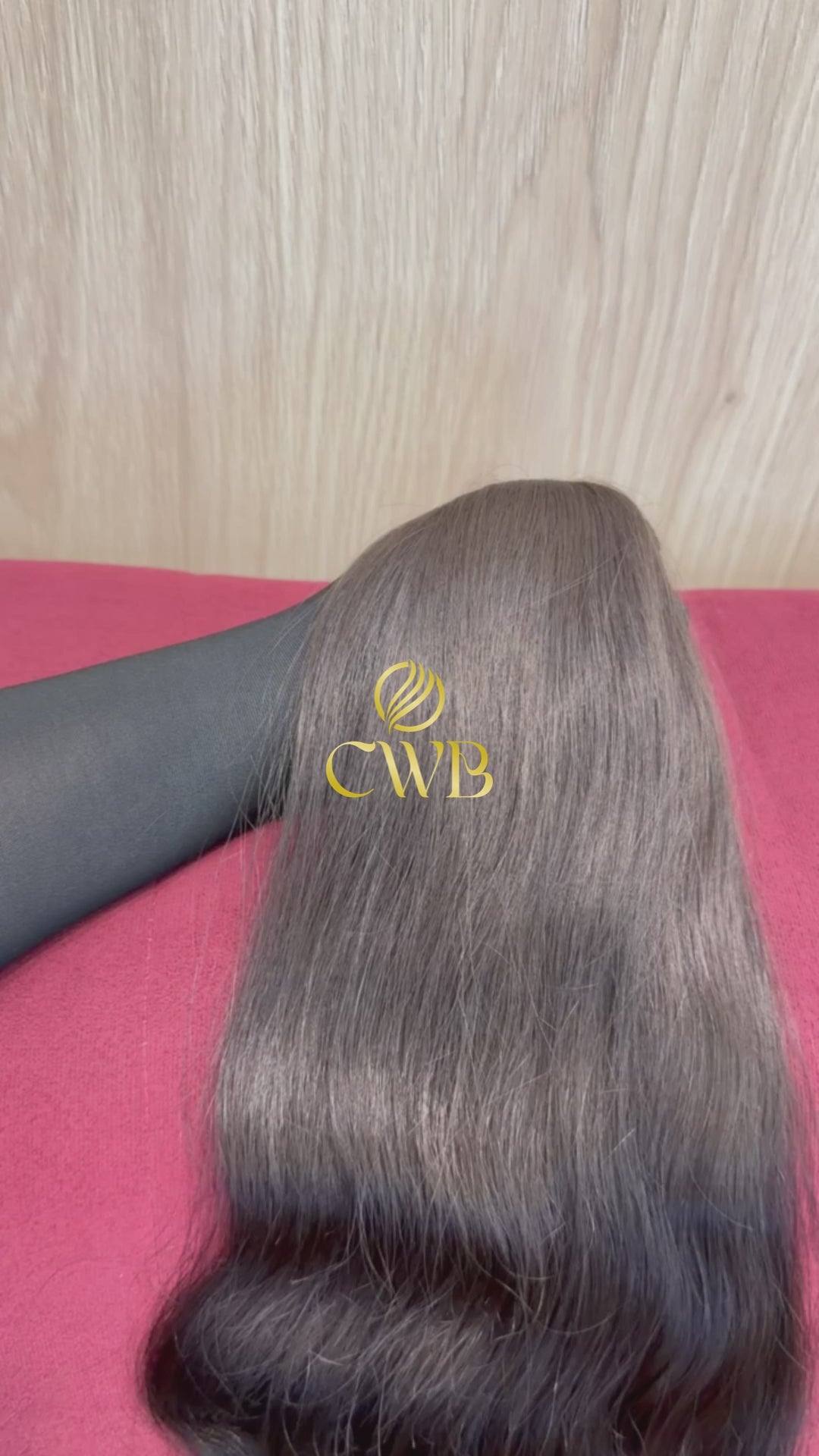 Cabelo Castanho Natural Médio 60cm 71g Brasileiro do Sul