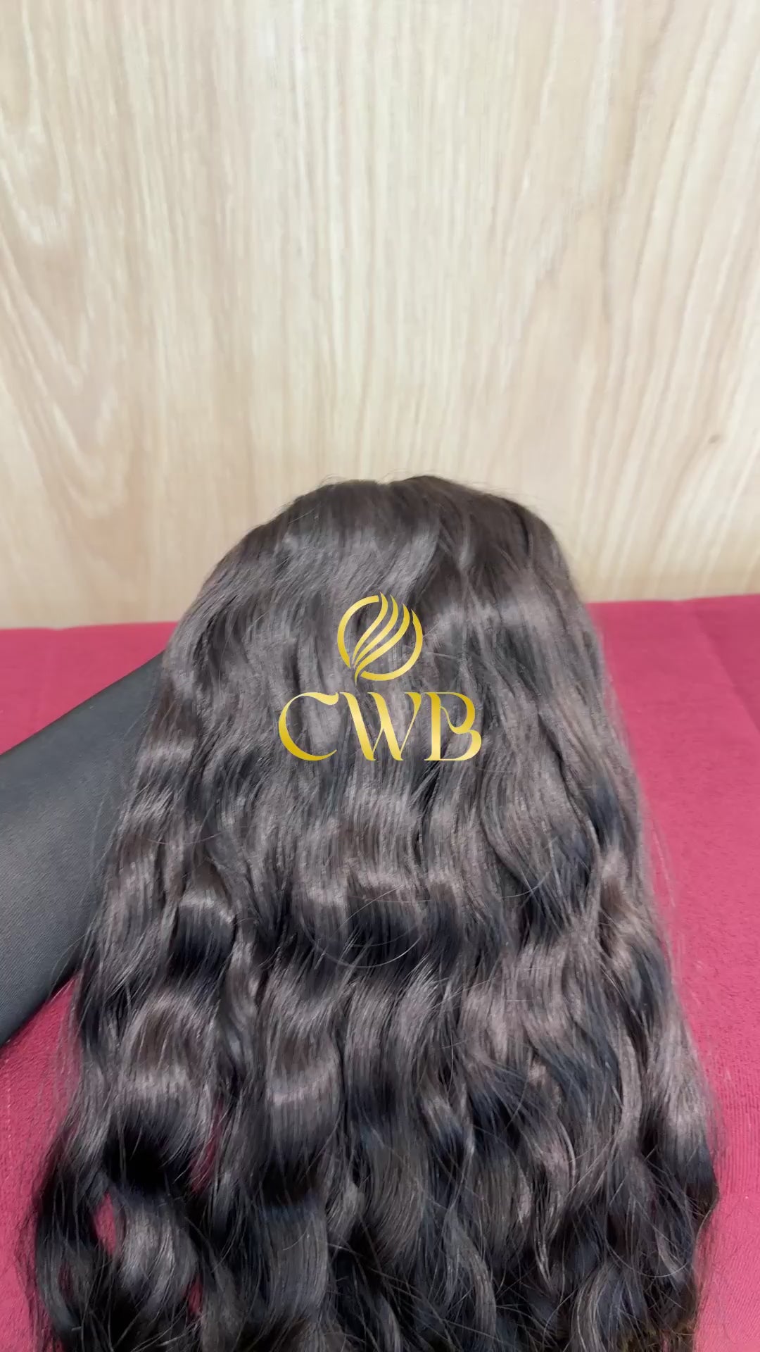 Cabelo Castanho Natural Escuro 57cm 245g Brasileiro do Sul