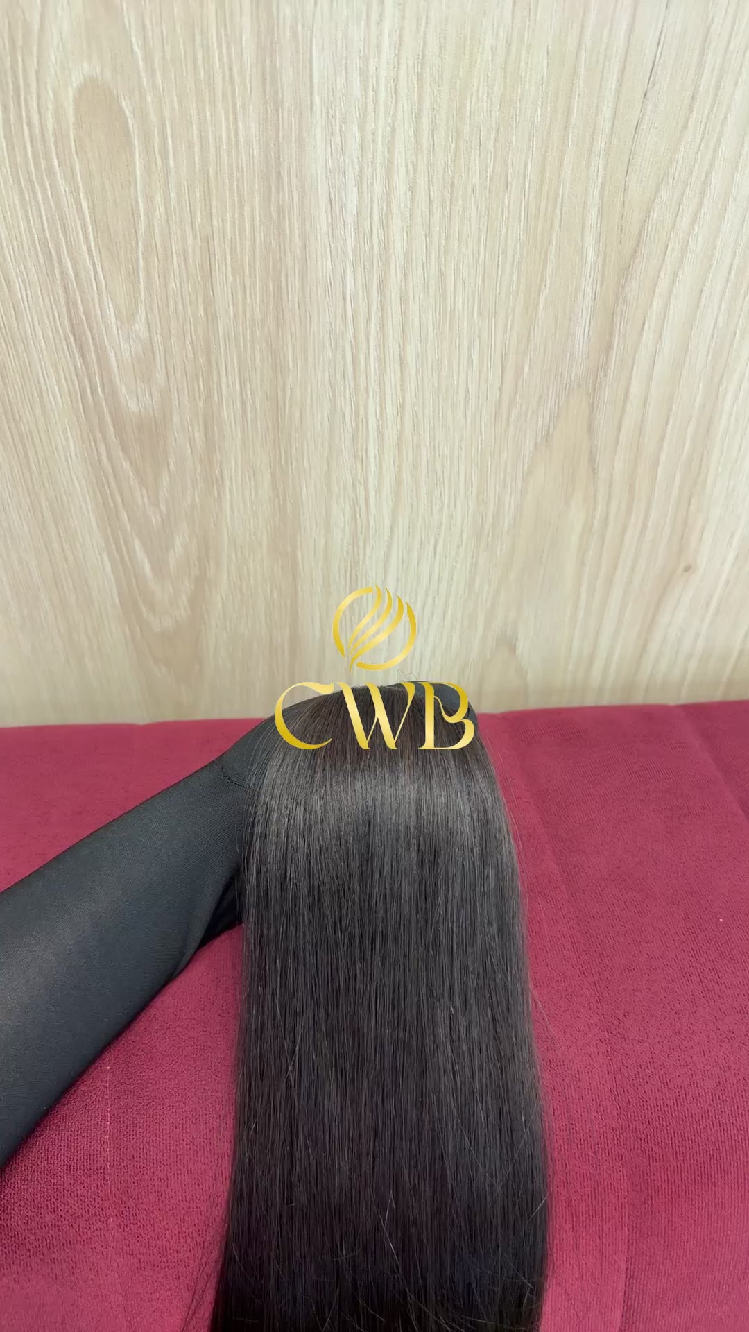 Cabelo Castanho Claro 56cm 139g Brasileiro do Sul