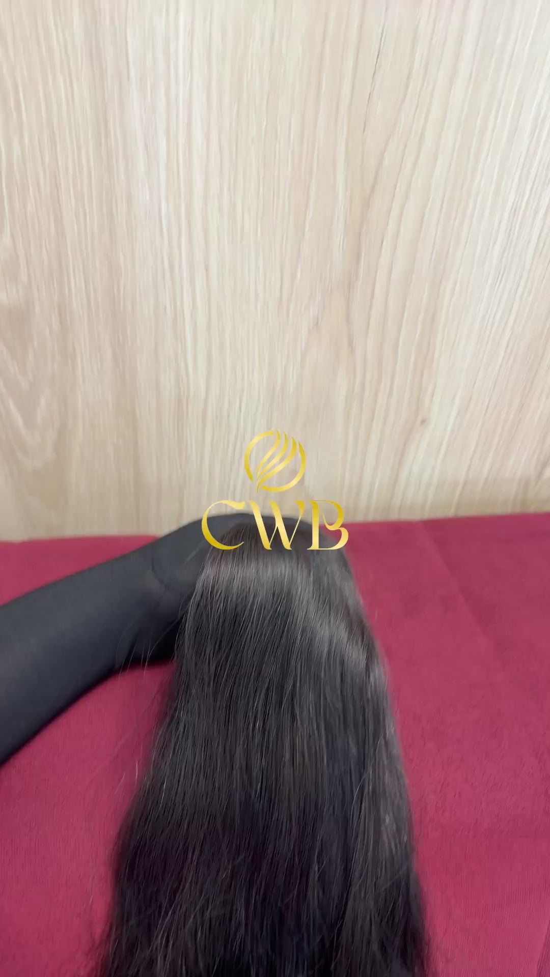 Cabelo Castanho Escuro 64cm 95g Brasileiro do Sul