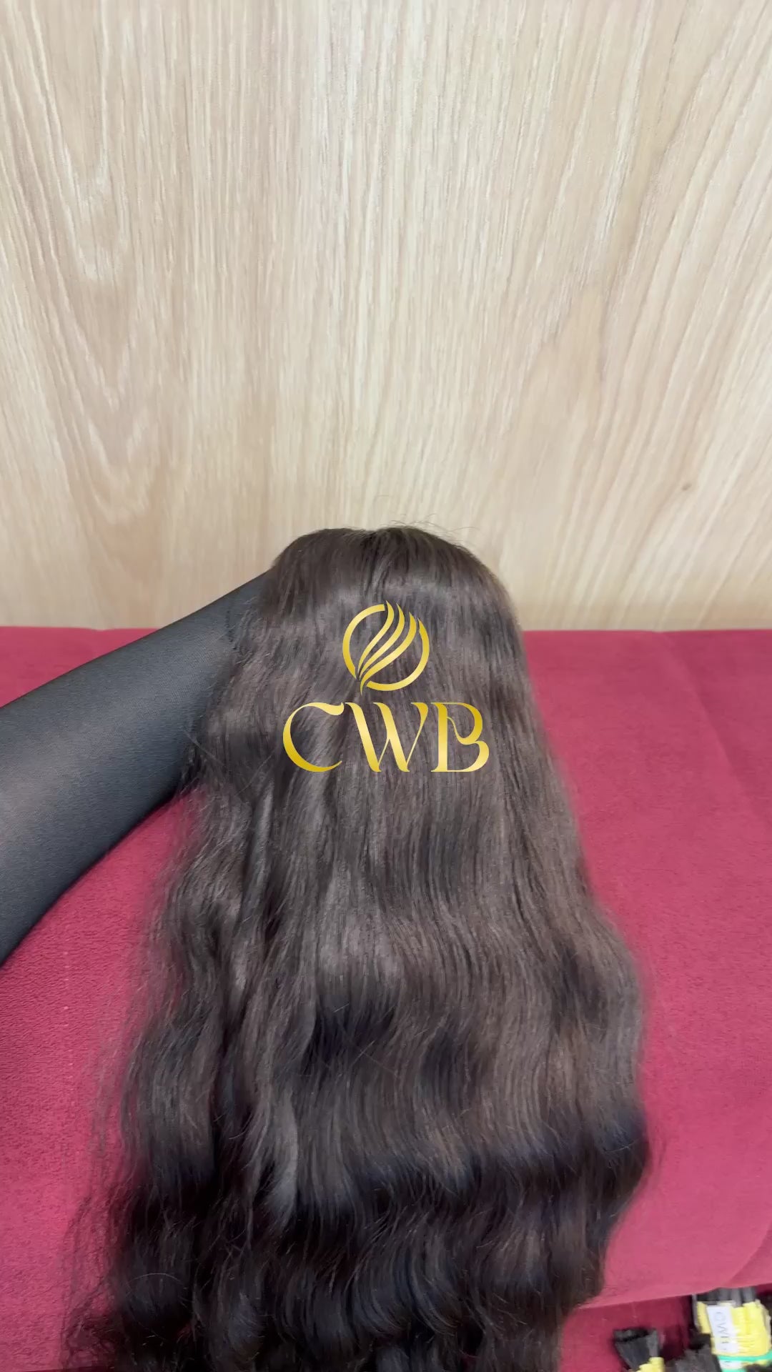 Cabelo Castanho Médio 70cm 177g Brasileiro do Sul