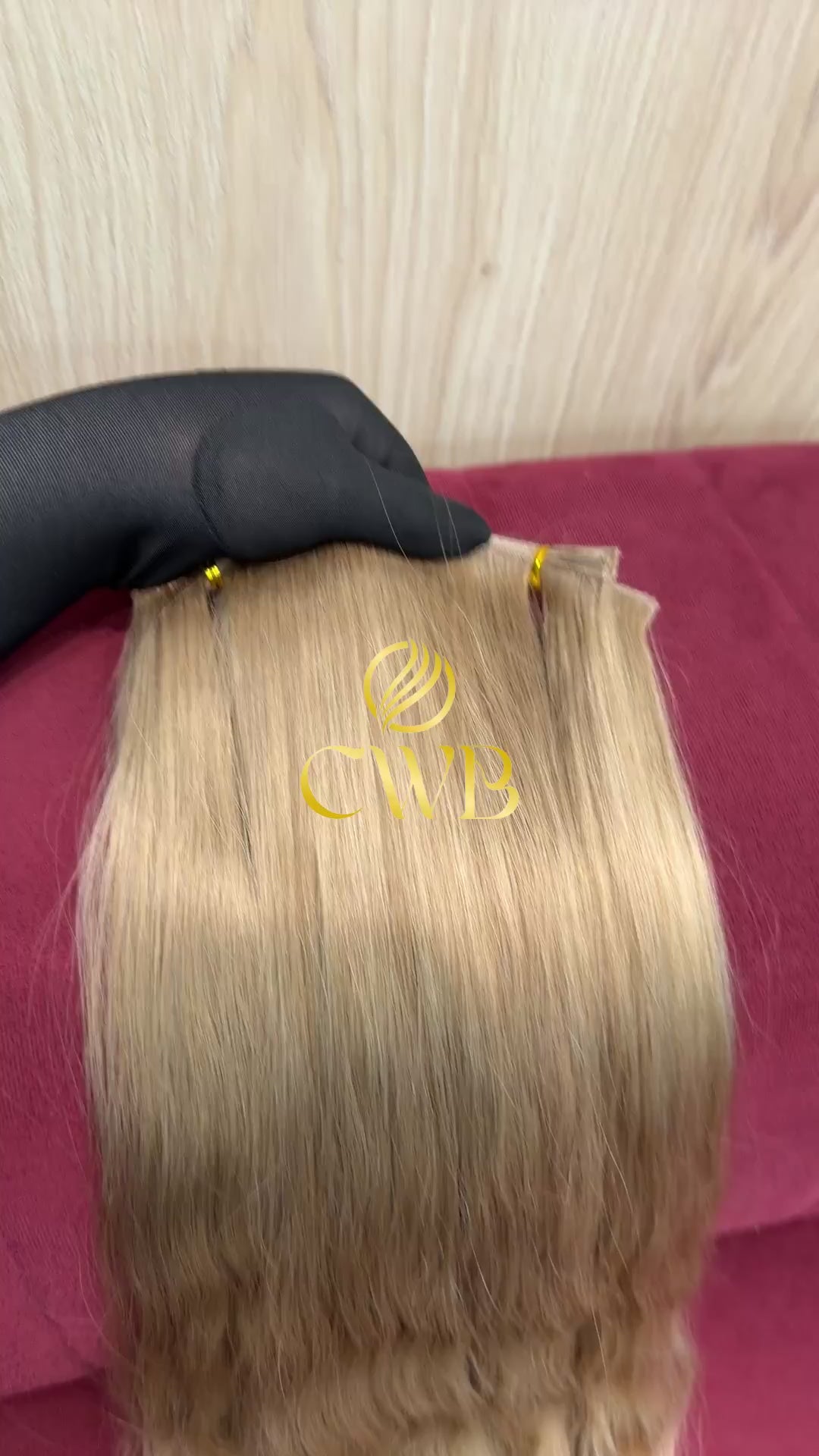 Cabelo Loiro Descolorido 58cm 167g Brasileiro do Sul