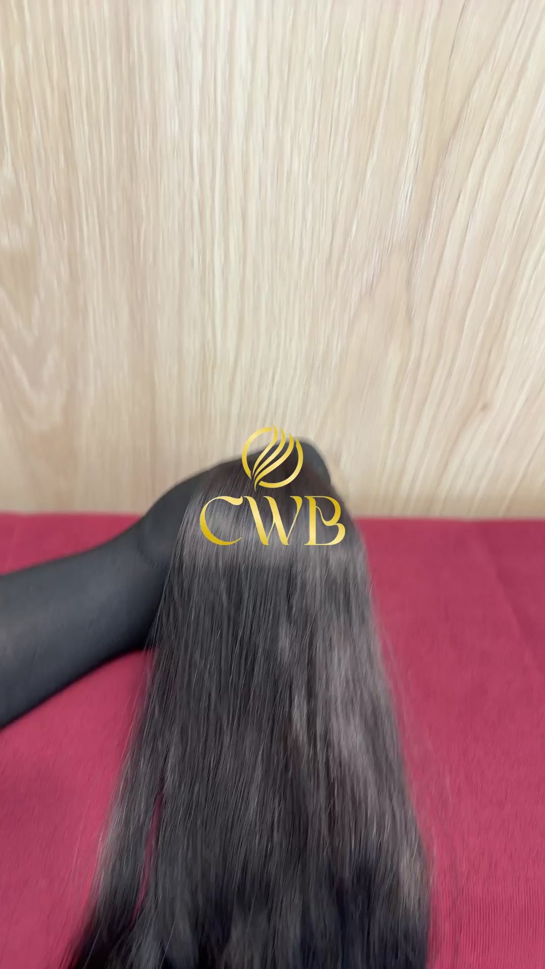 Cabelo Castanho Escuro 54cm 57g Brasileiro do Sul