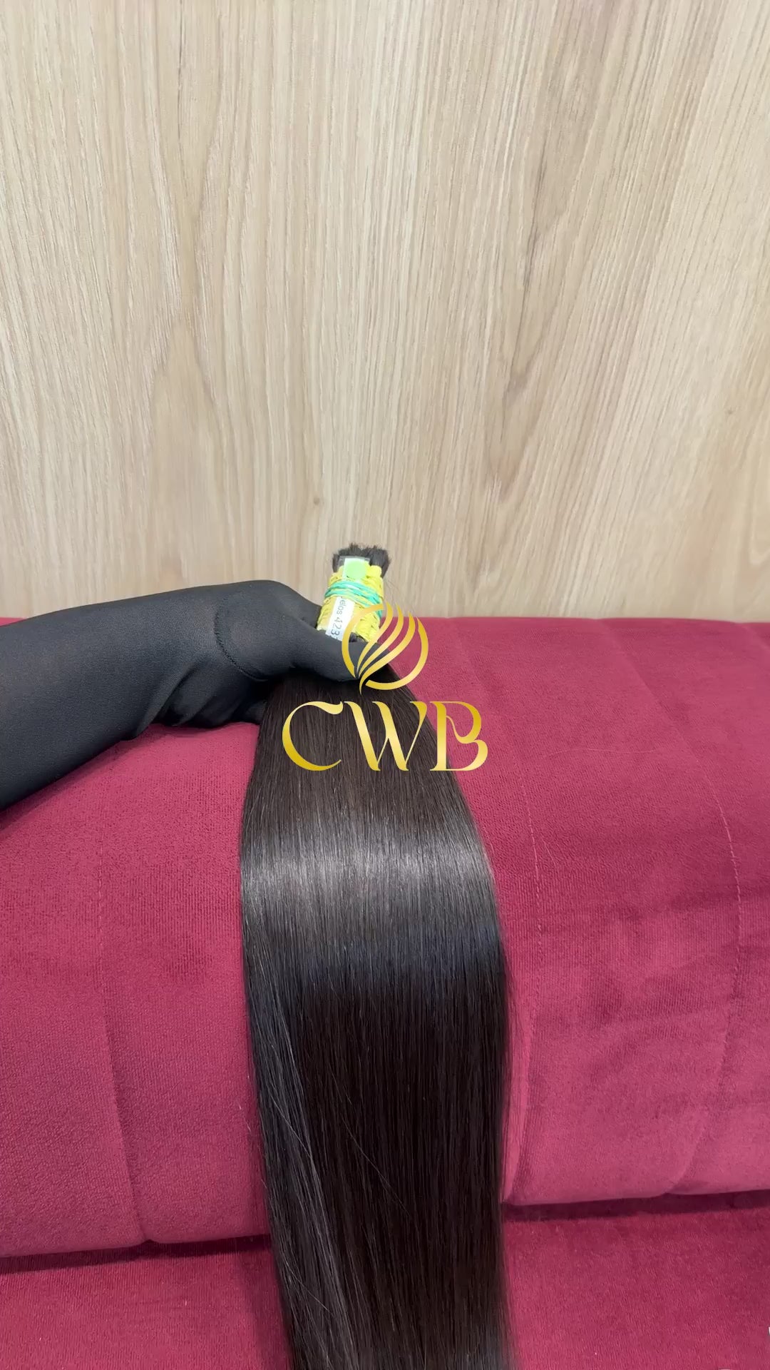 Cabelo Castanho Natural Médio 86cm 202g Brasileiro do Sul