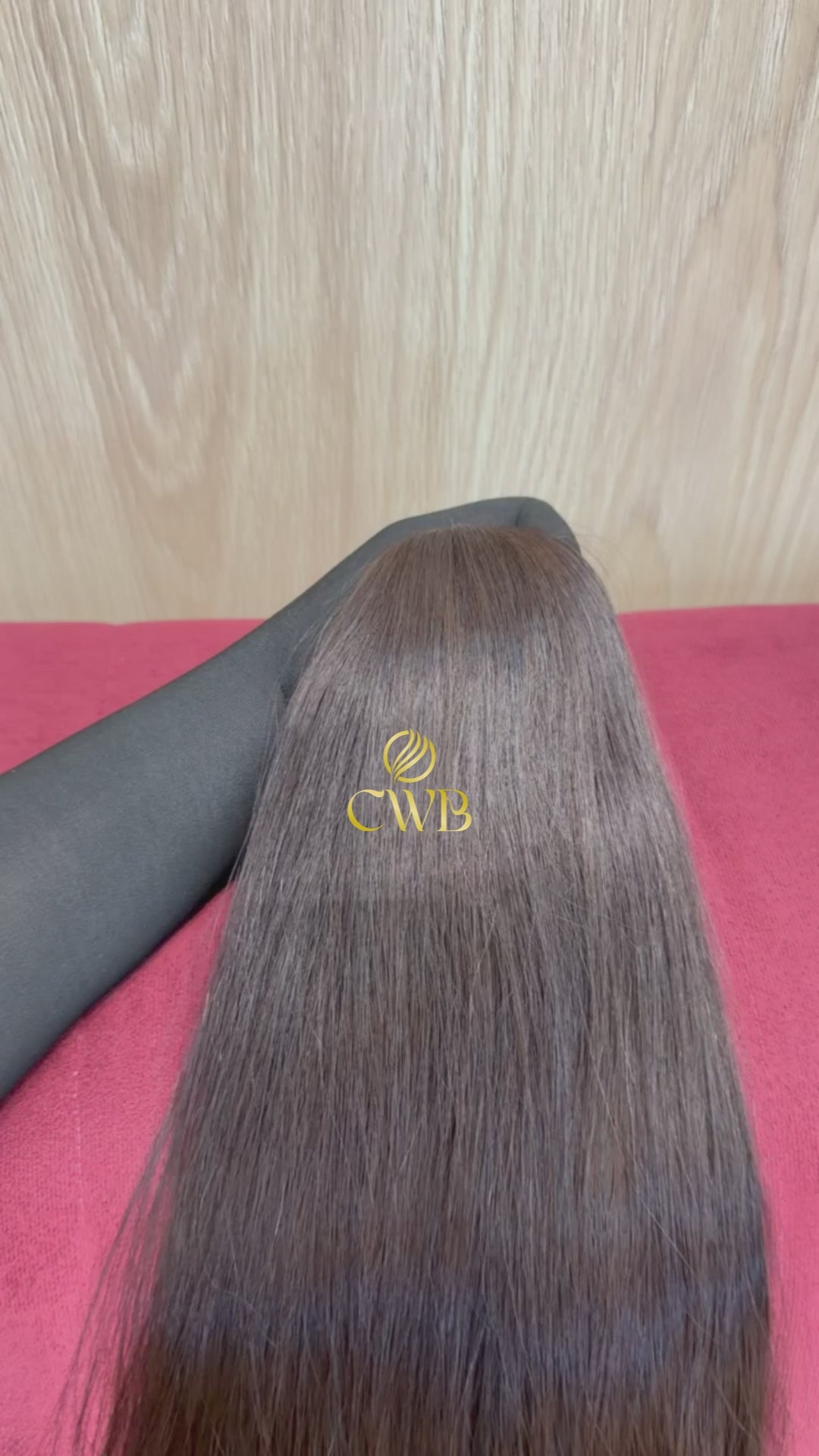 Cabelo Castanho Natural Médio 67cm 170g Brasileiro do Sul