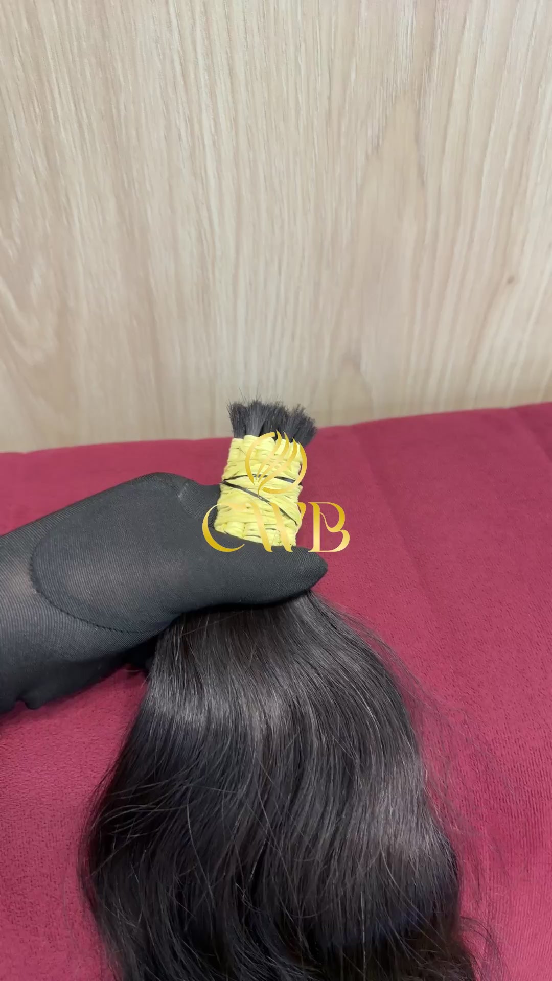 Cabelo Castanho Escuro 36cm 102g Brasileiro do Sul