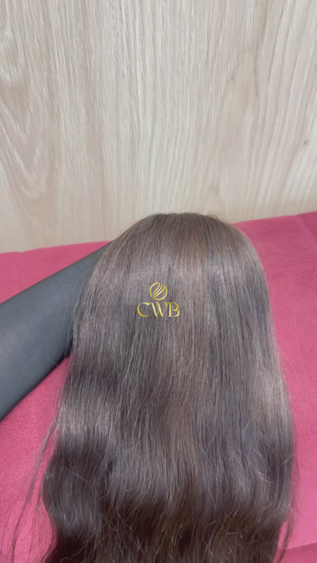 Cabelo Castanho Natural Médio 65cm 187g Brasileiro do Sul