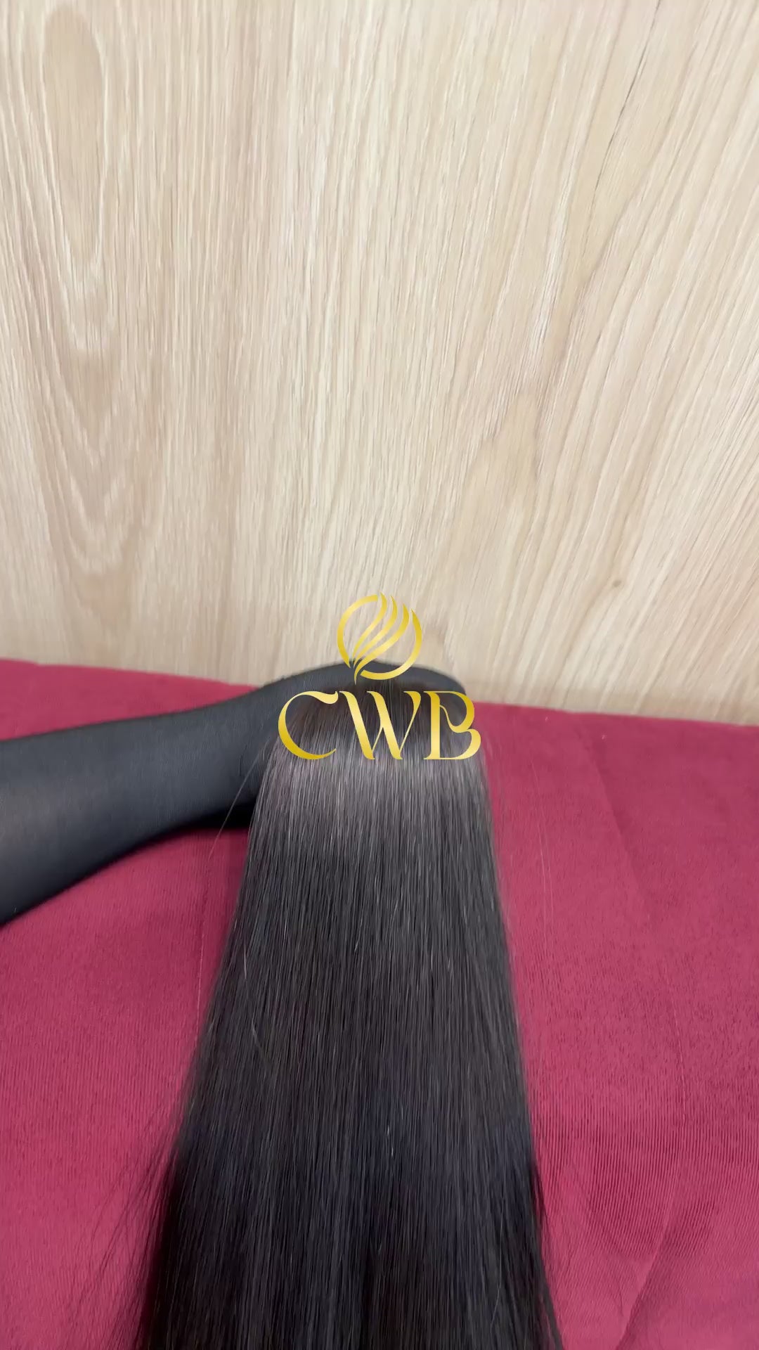 Cabelo Castanho Natural Médio 75cm 155g Brasileiro do Sul