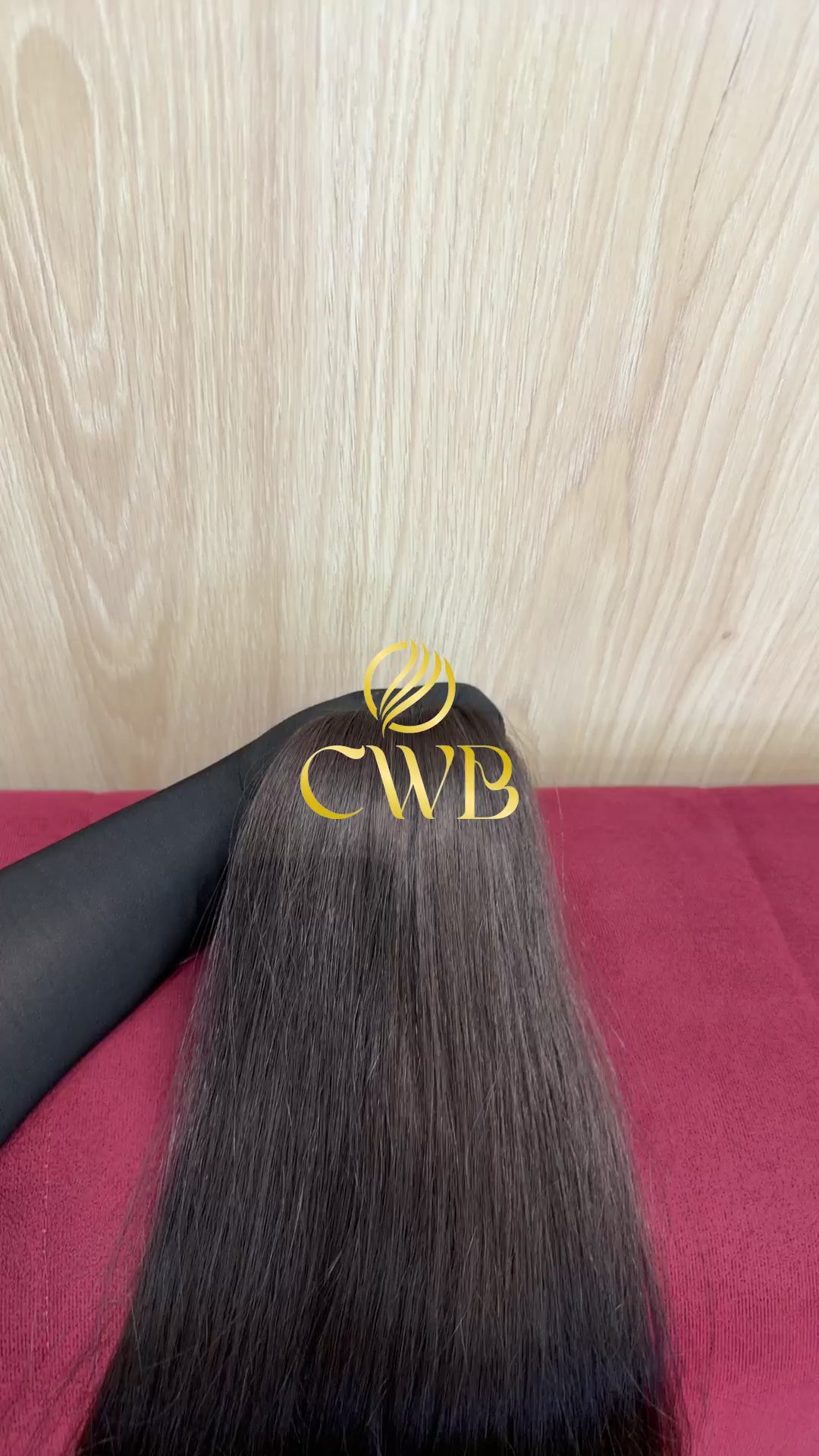 Cabelo Castanho Claro 68cm 158g Brasileiro do Sul